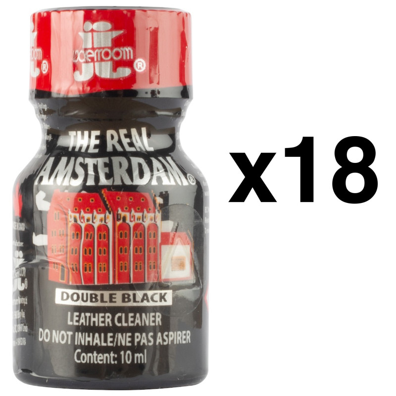 Locker Room The Real Amsterdam Double Black 10ml x18